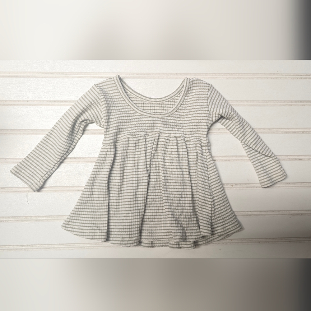 Quincy Mae Striped Kids Casual Dress - Picture 4 of 4
